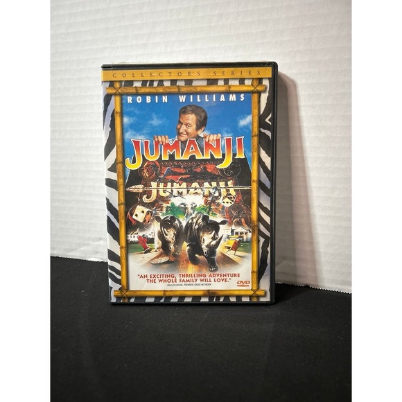 Jumanji DVD 1995 Robin Williams Collectors Edition - Picture 1 of 3